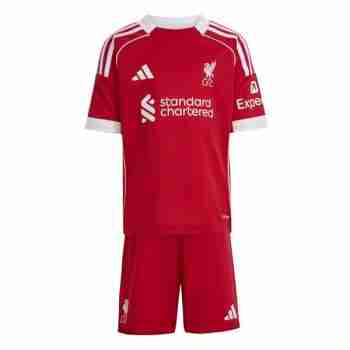 Maillot 1rd Ensemble Enfant Liverpool 2025 2026