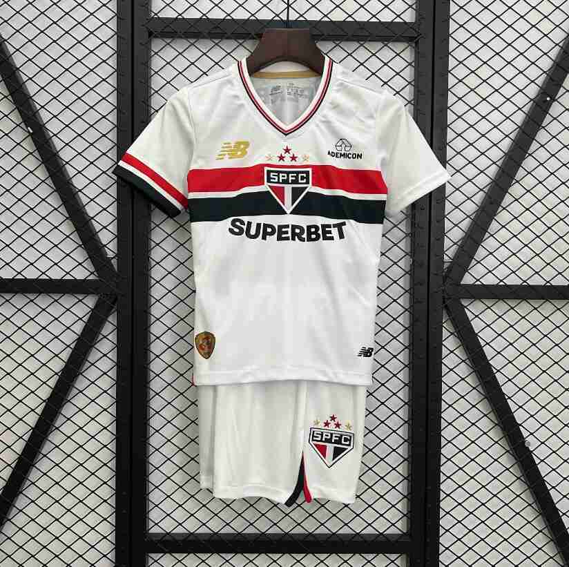 Maillot 1rd Ensemble Enfant Sao Paulo 2025 2026 Maillot 1rd Ensemble Enfant Sao Paulo 2025 2026