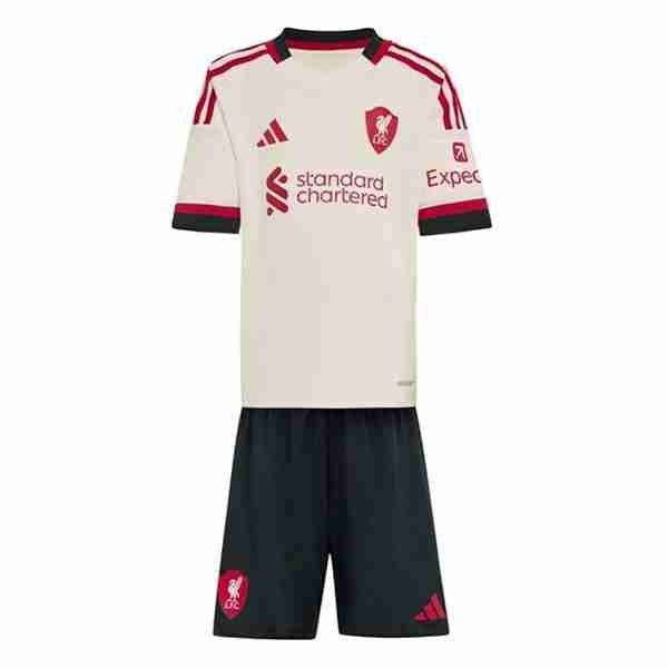 Camiseta Liverpool 2ª Niño 2025-2026 Maillot 2rd Ensemble Enfant Liverpool 2025 2026