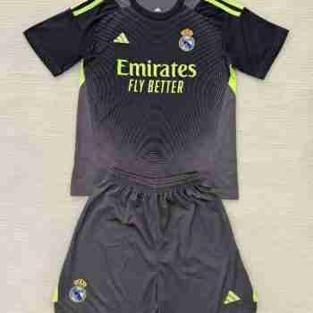 Maillot Gardien Ensemble Enfant Real Madrid 2025 2026