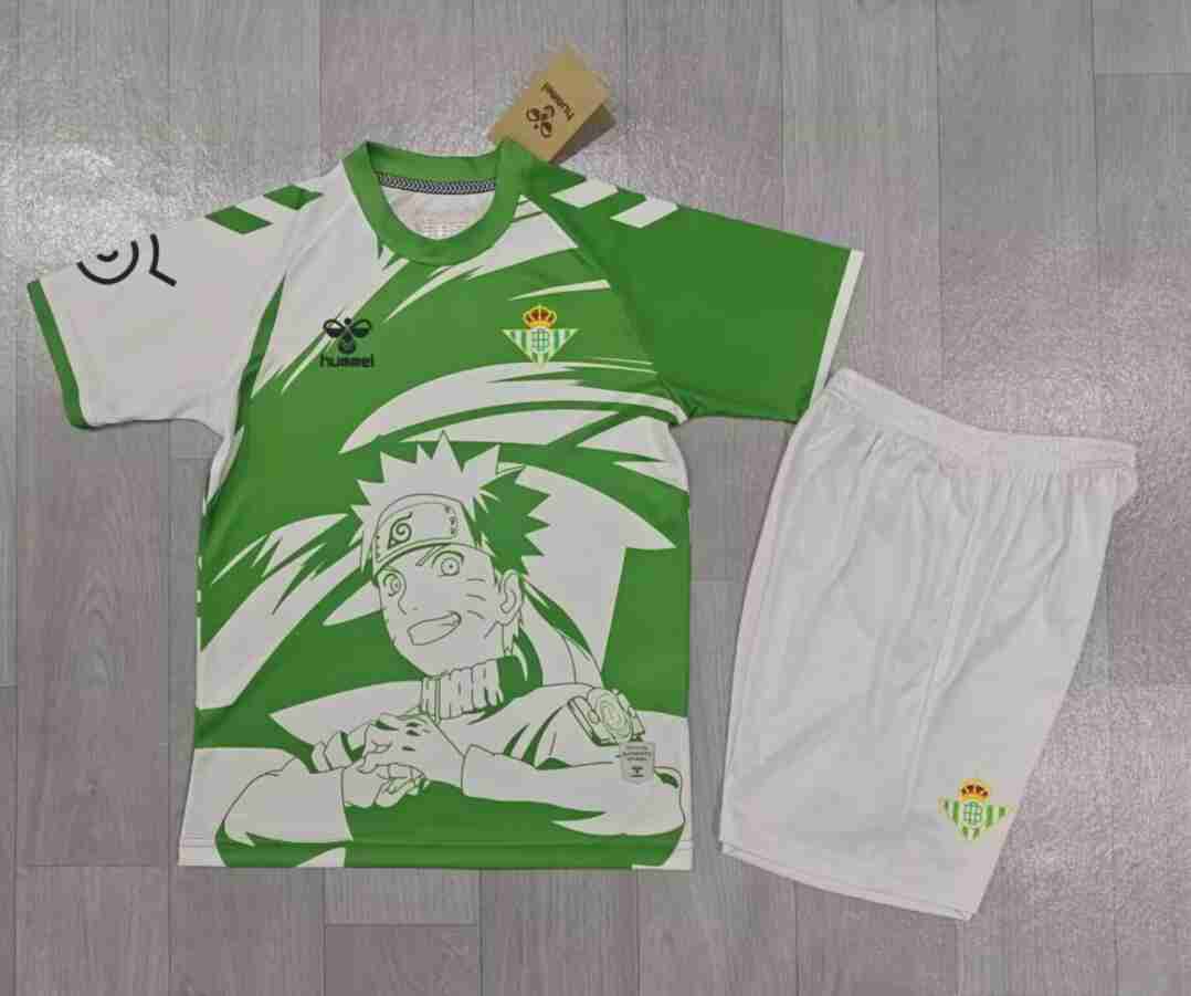 Maillot Spécial Ensemble Enfant Real Betis 2025 2026 Maillot Special Ensemble Enfant Real Betis 2025 2026
