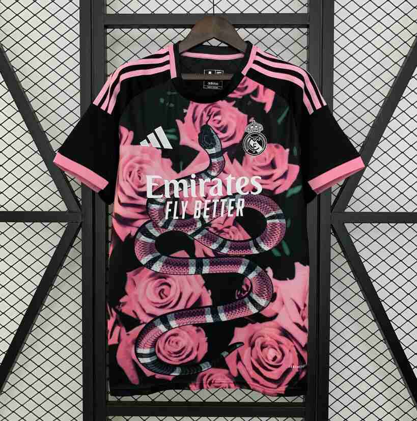 Tailandia Equipacion Especial Real Madrid 2025 26 Rosa Tailandia Equipacion Especial Real Madrid 2025 26 Rosa