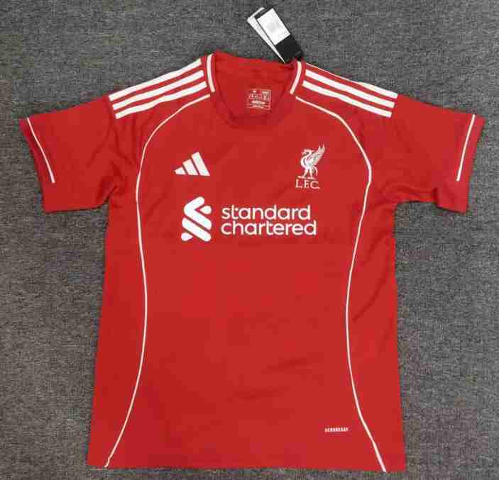 Thailande Maillot 1rd Liverpool 2025 2026 Thailande Maillot 1rd Liverpool 2025 2026