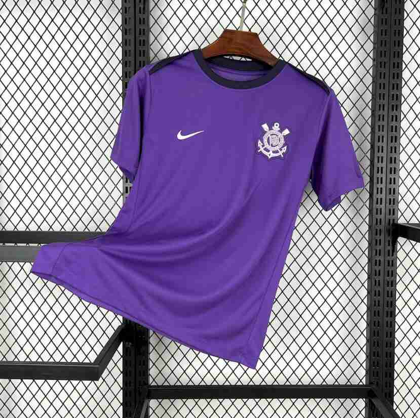 Thailande Maillot Pré-Match Corinthians Paulista 2025 2026 Thailande Maillot Pre Match Corinthians Paulista 2025 2026