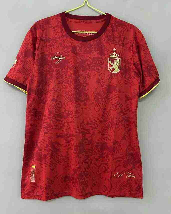 Thailande Maillot Pre Match Espagne 2025 2026 Thailande Maillot Pre Match Espagne 2025 2026