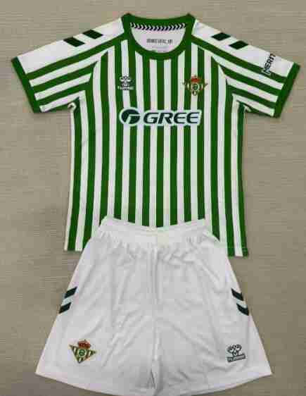Maillot Final Conference League Spécial Ensemble Enfant Real Betis 2025 2026 Maillot Final Conference League Special Ensemble Enfant Real Betis 2025 2026