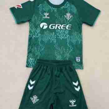 Maillot Spécial Ensemble Enfant Real Betis 2025 2026 Vert