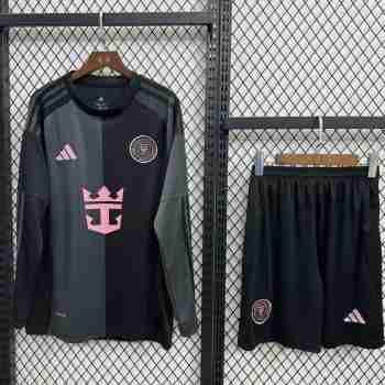Thailande Ensemble Maillot 1rd Manches Longues Inter Miami 2025 2026