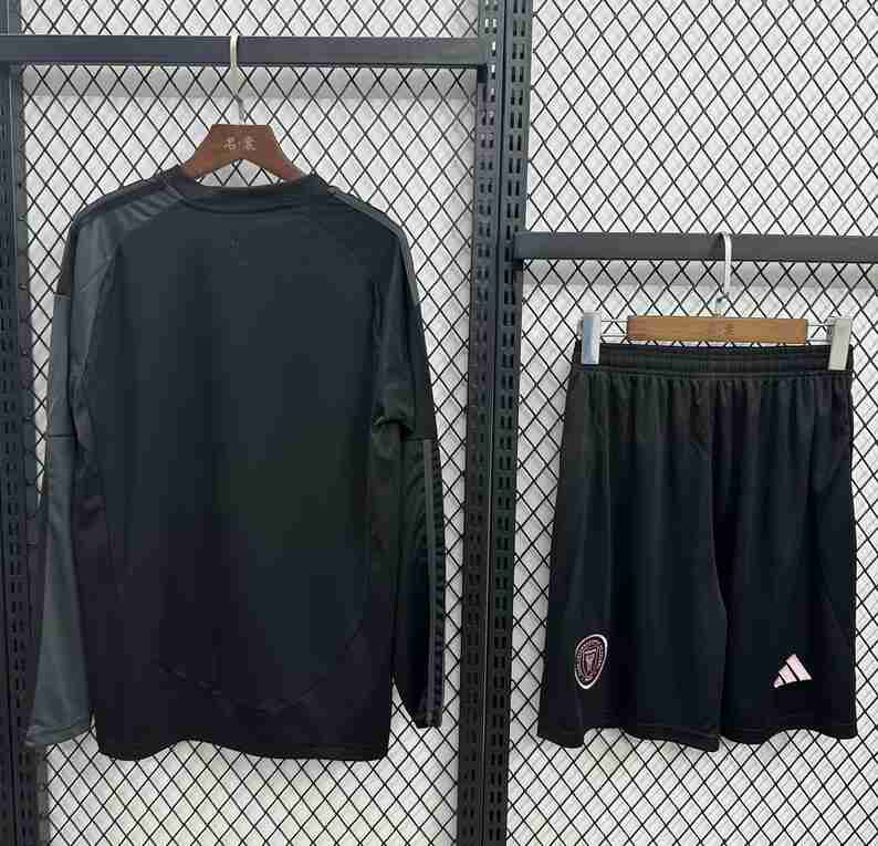 Thailande Ensemble Maillot 1rd Manches Longues Inter Miami 2025 2026_1