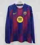 Thailande Maillot 1rd Manches Longues Barcelone 2025 2026