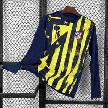 Thailande Maillot Pré-Match Manches Longues Atletico Madrid 2025 2026