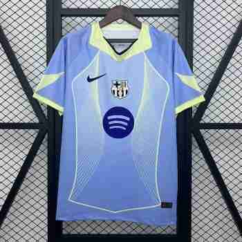 Thailande Maillot Spécial Barcelone 2025 2026 Bleu
