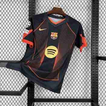 Thailande Maillot Spécial Barcelone 2025 2026 Noir