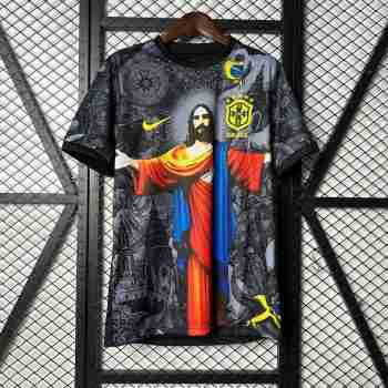 Thailande Maillot Spécial Brésil 2025 2026 Gris