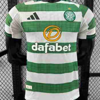 Version Joueur Maillot 1rd Celtic Glasgow 2025 2026