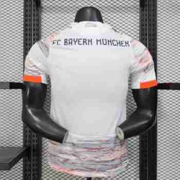 Homepage Version Joueur Maillot 2rd Bayern Munich 2025 2026 Blanc 1