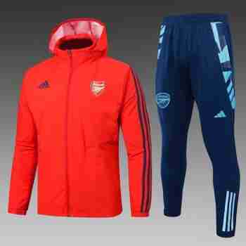 Ensemble Coupe Vent Arsenal 2025 2026 Rouge