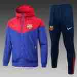 Ensemble Coupe Vent Barcelone 2025 26 Rouge Bleu