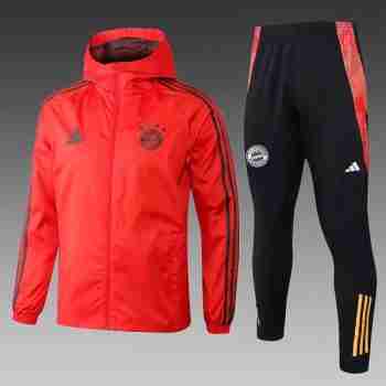 Ensemble Coupe Vent Bayern Munich 2025 2026 Rouge