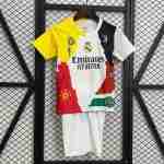 Cristiano Ronaldo NO.7 Maillot Édition Commémorative Ensemble Enfant Real Madrid 2025 2026