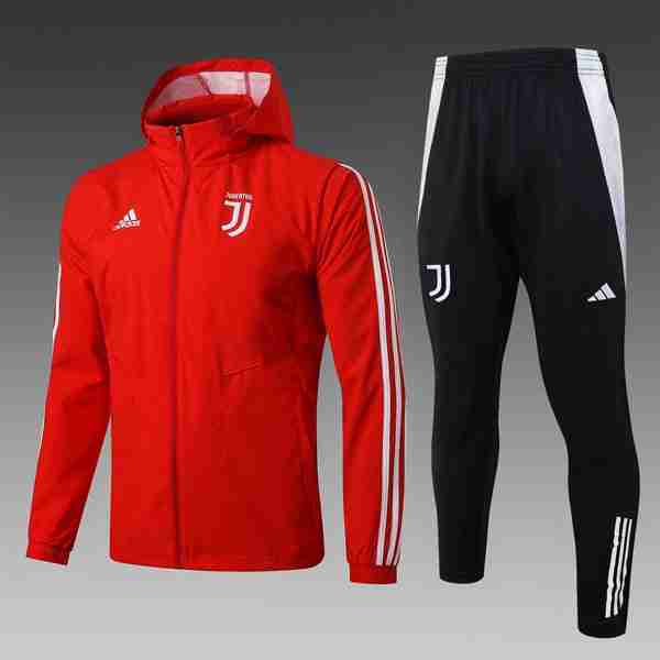 Rompevientos Juventus Conjunto Completo 2025-2026 Rojo Ensemble Coupe Vent Juventus 2025 2026 Rouge