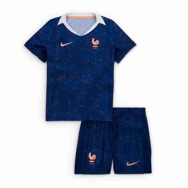 Camiseta Francia 1ª Niño 2025 Maillot 1rd Ensemble Enfant France 2025 2026