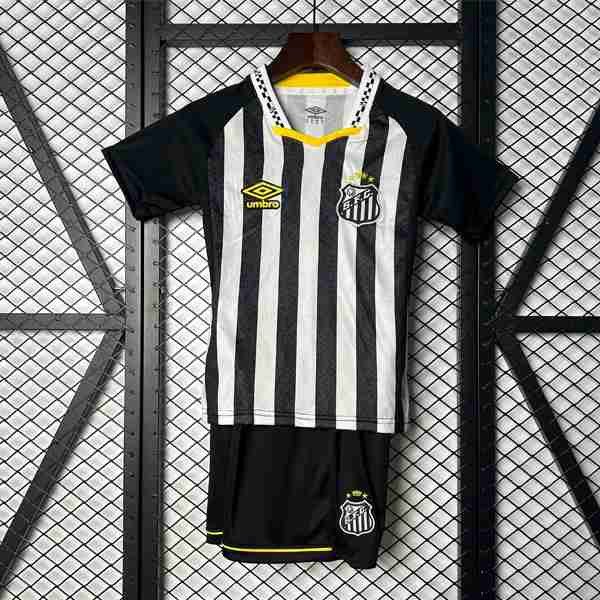 Tailandia Camiseta Santos 2ª 2025-2026 Maillot 2rd Ensemble Enfant Santos 2025 2026