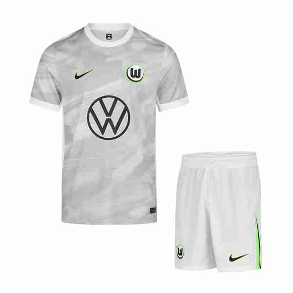 Camiseta Wolfsburg 2ª Niño 2025-2026 Maillot 2rd Ensemble Enfant VfL Wolfsburg 2025 2026