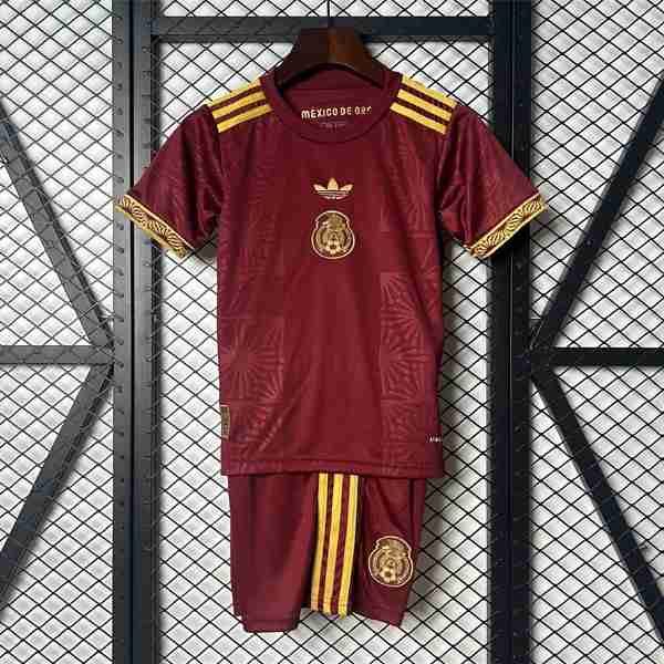Camiseta Mexico Special Edition Niño 2025 Rojo Maillot Special Ensemble Enfant Mexique 2025 2026 Rouge