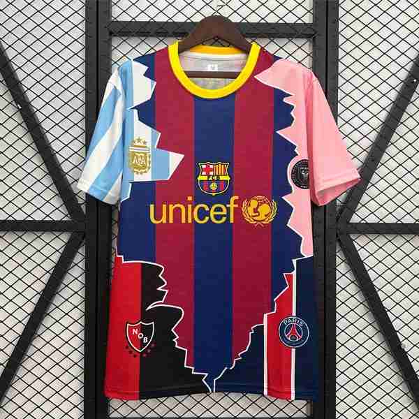 Camiseta MESSI 10 Commemorative Edition 1ª 2025-2026 Messi NO.10 Edizione Commemorativa Barcelone 2025 2026 1