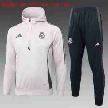 Survetement A Capuche Ensemble Enfant Real Madrid 2025 2026 Rosa
