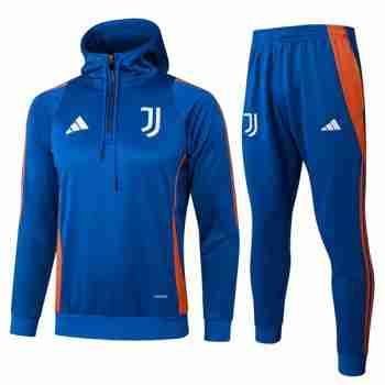 Survetement A Capuche Juventus 2025 2026 Bleu