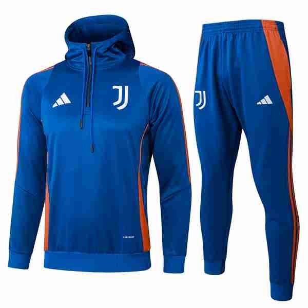 Chandal Con Capucha Juventus 2025 2026 Azul Survetement A Capuche Juventus 2025 2026 Bleu