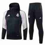Survetement A Capuche Paris Saint Germain 2025 2026 Gris Rosa