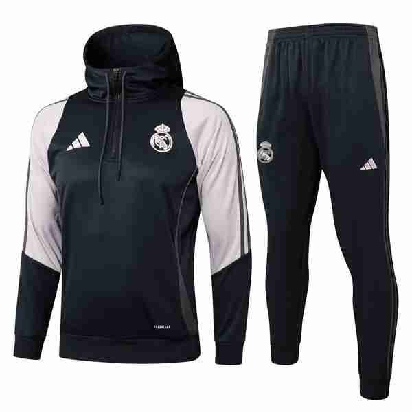 Chandal Con Capucha PSG 2025 2026 Gris Rosa Survetement A Capuche Paris Saint Germain 2025 2026 Gris Rosa