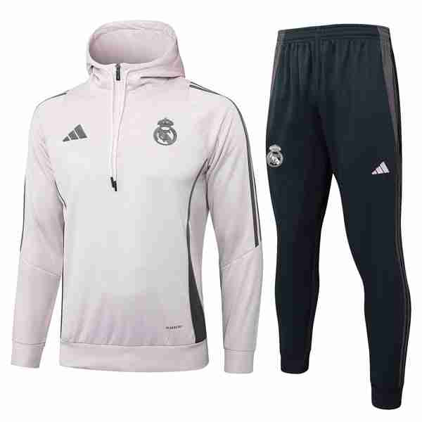Chandal Con Capucha Real Madrid 2025 2026 Rosa Survetement A Capuche Real Madrid 2025 2026 Rosa