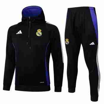 Survetement A Capuche Real Madrid Noir