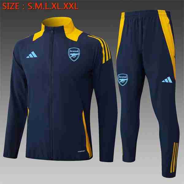 Chandal Arsenal 2025-2026 Azul Survetement Arsenal 2025 2026 Bleu