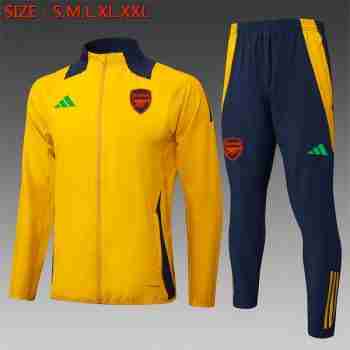 Survetement Arsenal 2025 2026 Jaune