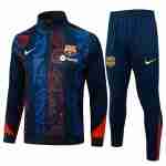 Ensemble Coupe Vent Barcelone 2025 2026 Rouge Bleu