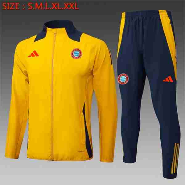 Chandal Bayern Munich 2025-2026 Amarillo Survetement Bayern Munich 2025 2026 Jaune