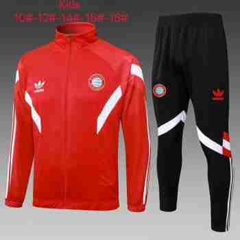 Survetement Ensemble Enfant Bayern Munich 2025 2026 Rouge