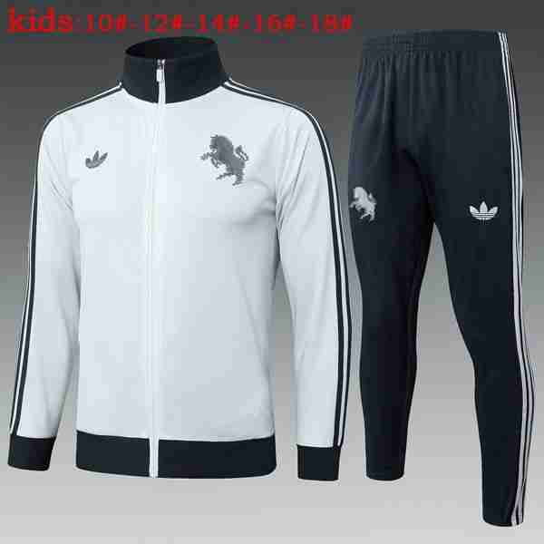 Ninos Chandal Juventus 2025-2026 Blanco Survetement Ensemble Enfant Juventus 2025 2026 Blanc