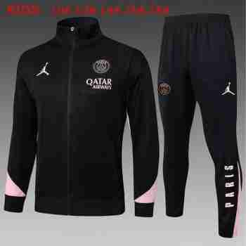 Survetement Ensemble Enfant Paris Saint Germain 2025 2026 Noir