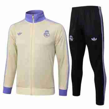 Survetement Real Madrid 2025 2026 Jaune