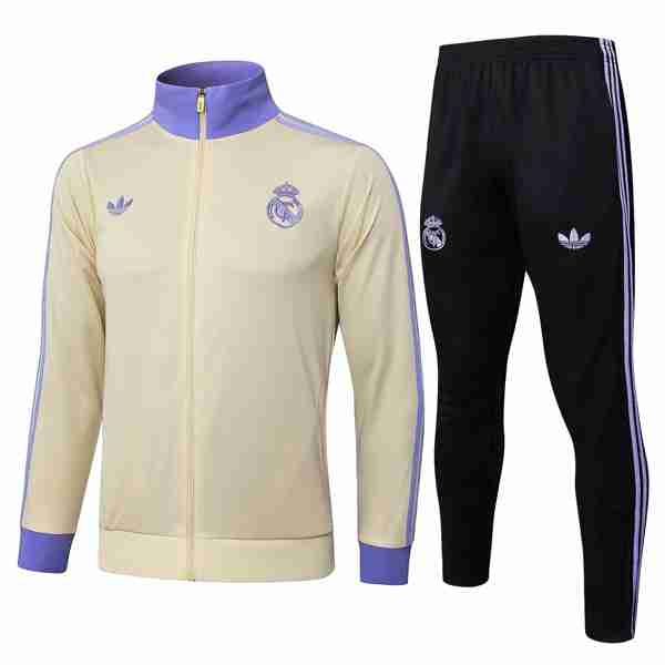 Chandal Real Madrid 2025-2026 Amarillo Survetement Real Madrid 2025 2026 Jaune