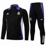 Survetement Real Madrid 2025 2026 Noir Purpura