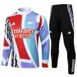 Sweat Entrainement Arsenal 2025 2026 Bleu Rouge