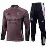 Sweat Entrainement Arsenal 2025 2026 Purpura Gris