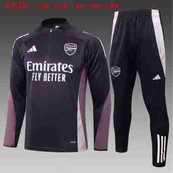 Sweat Entrainement Ensemble Enfant Arsenal 2025 2026 Purpura
